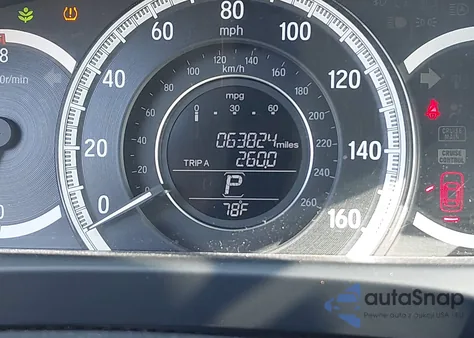 2016 Honda Accord Lx из США, поврежденный, VIN 1HGCR2F35GA237993